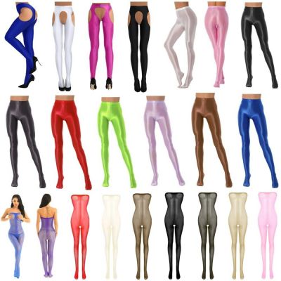 Womens Dance Tights Silk Stockings Shaping Socks Oil Socks Shiny Pantyhose Sexy
